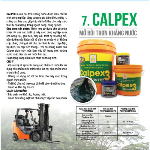 Mỡ bôi trơn Calpex