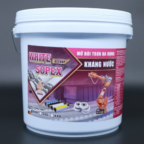 Mỡ bôi trơn đa dụng kháng nước Sopex