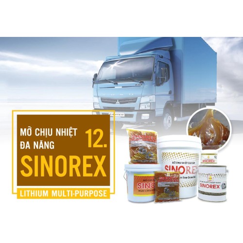 Mỡ chịu nhiệt cao cấp Sinorex